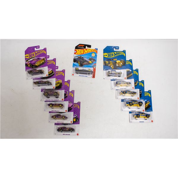 FLAT OF 12 ASSORTED HOTWHEELS