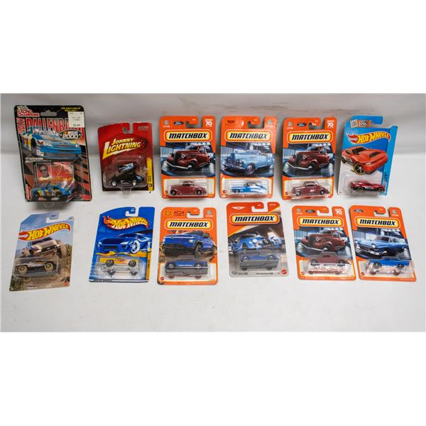 FLAT OF 12 ASSORTED HOTWHEELS