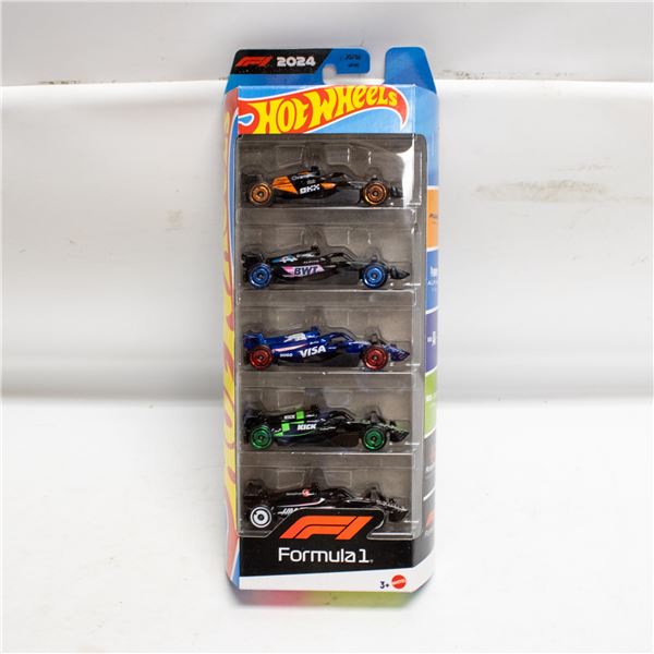 HOTWHEELS 5 PACK F1