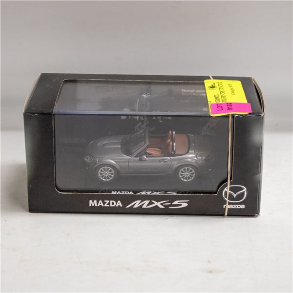 MAZDA MX5 PROMO CAR 1:43 SCALE