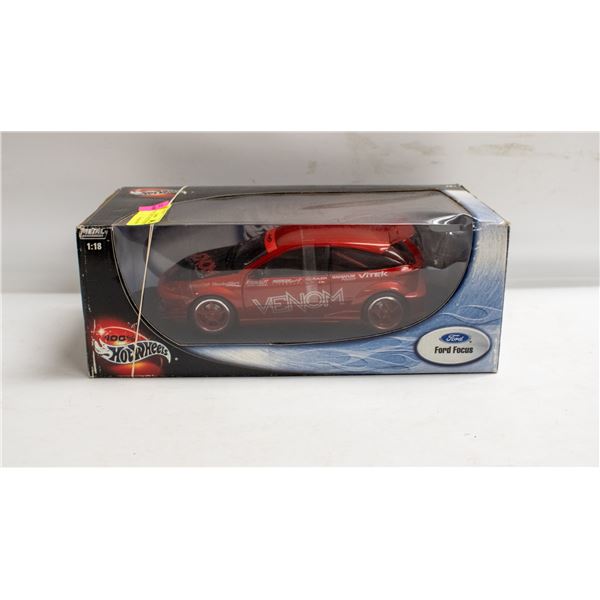 HOTWHEELS 100% 1:18 SCALE FORD FOCUS