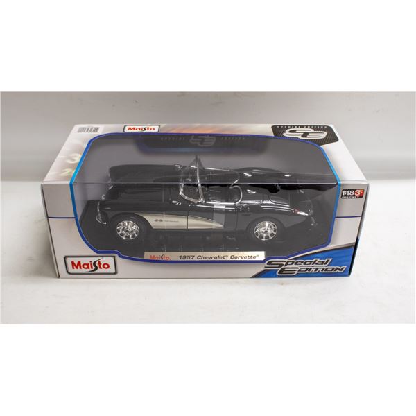 MAISTO 1957 CHEV CORVETTE BLACK