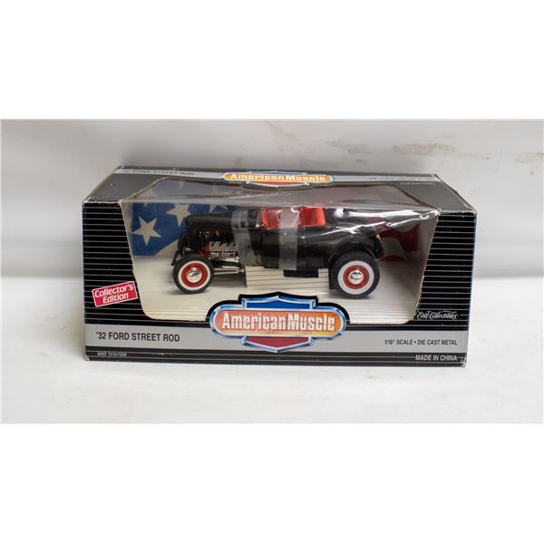 ERTL 1932 FORD STREET ROD BLACK