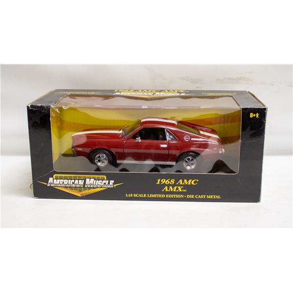 ERTL 1968 AMC AMX DARK RED