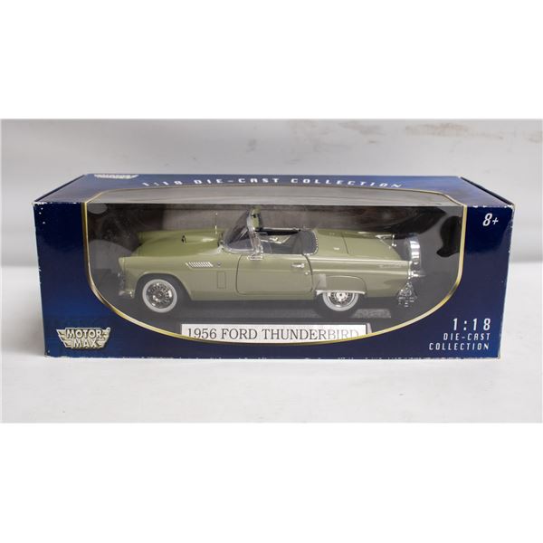 MOTOR MAX 1956 FORD THUNDERBIRD GREEN