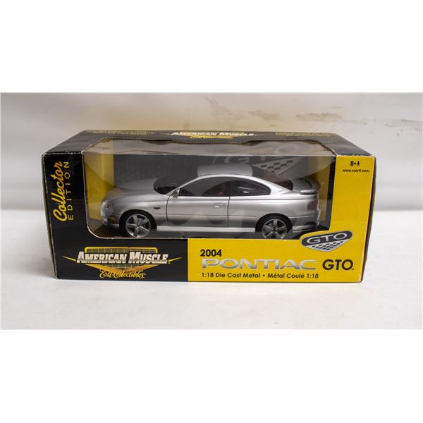 AMERICAN MUSCLE 2004 PONTIAC GTO SILVER