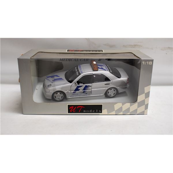 UT MODELS MERCEDES BENZ MEDICAL CAR SILVER