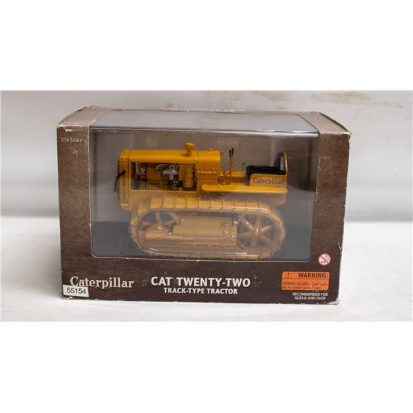 NORSCOTT CAT TWENTY TWO TRACK TYPE TRACTOR YELLOW