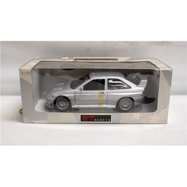 UT MODELS FORD ESCORT COSWORTH SILVER