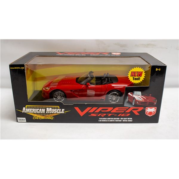 AMERICAN MUSCLE DODGE VIPER SRT 10 RED