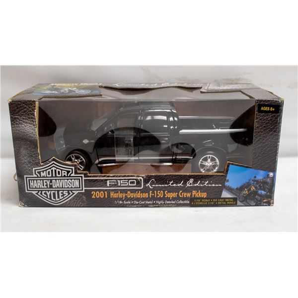 ERTL 2001 HARLEY DAVIDSON F150 SUPERCAB TRUCK