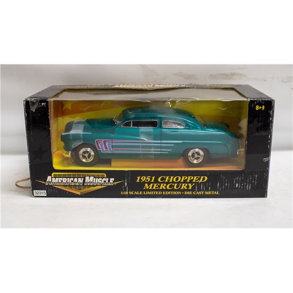 AMERICAN MUSCLE 1951 CHOPPED MERCURY GREEN