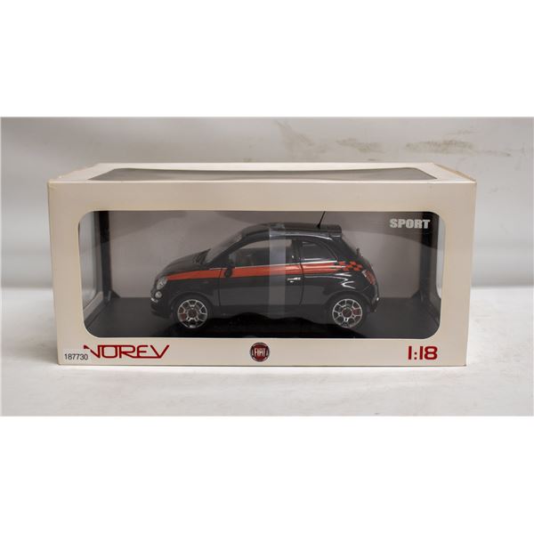 NOREV FIAT 500 SPORT BLACK