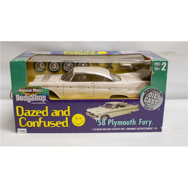 AMERICAN MUSCLE 1958 PLYMOUTH FURY BODY SHOP