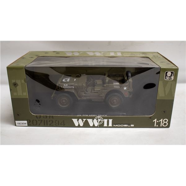 WELLY 1/4 TON ARMY TRUCK GREEN