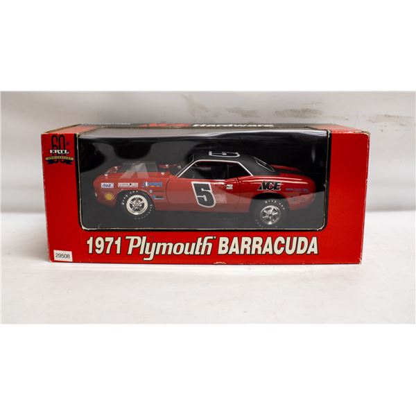 ERTL 1971 PLYMOUTH BARRACUDA ACE HARDWARE