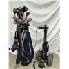 Image 1 : Adams Golf Bag with Clubs and  Caddie