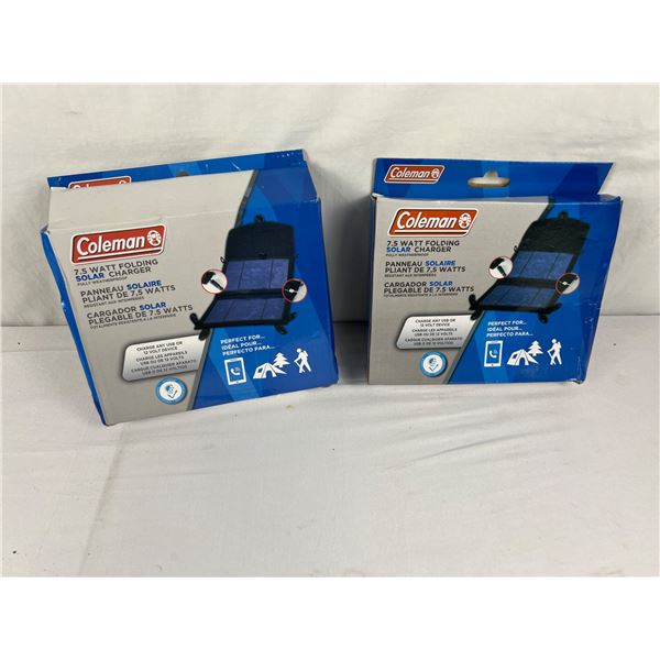 Coleman 7.5 Watt Folding Solar Chargers