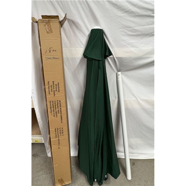 Green 3m Steel Market Umbrella