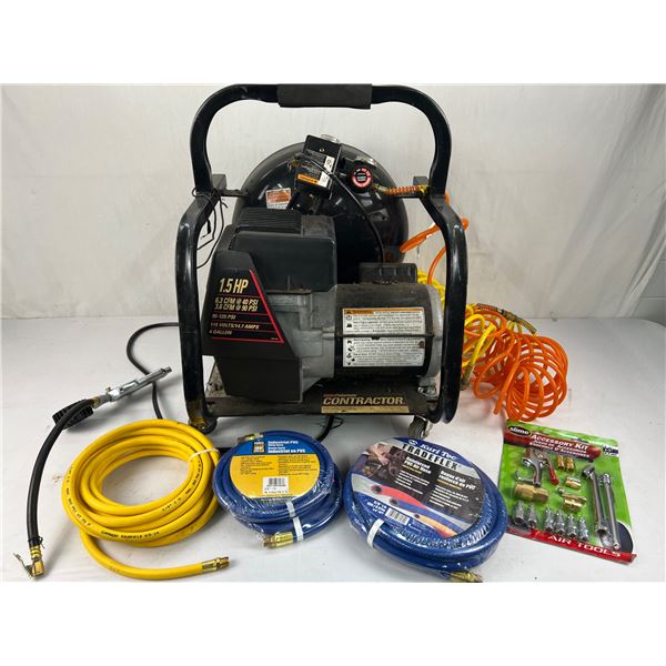 Powermate Contractor Air Compressor and Accessories