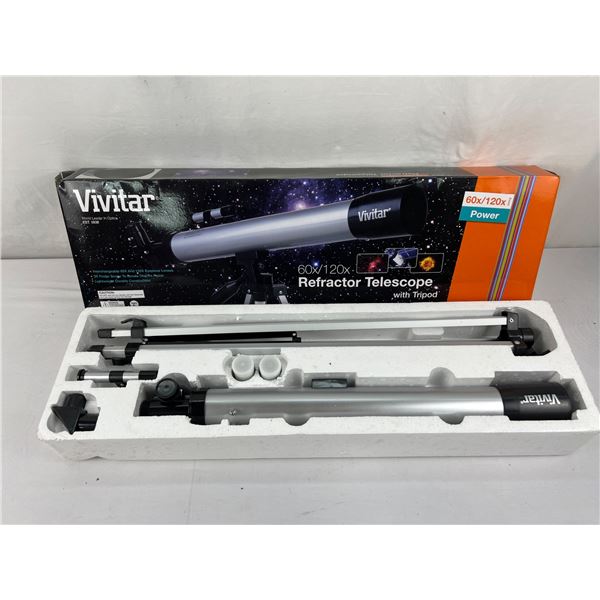 Vivitar Refractor Telecope with Tripod