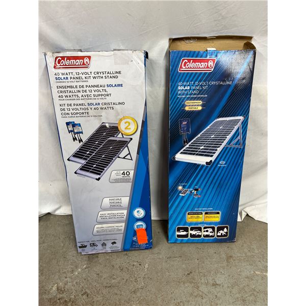 Coleman 40 Watt 12 Volt Crystalline Solar Panels