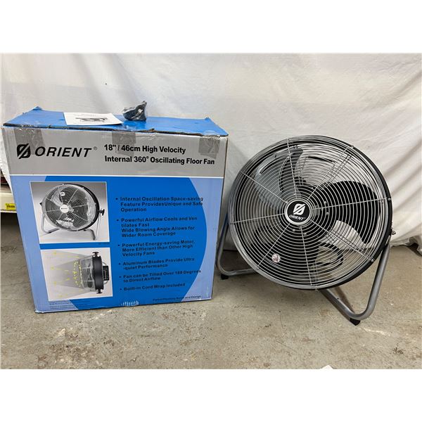 Orient Oscillating Floor Fan