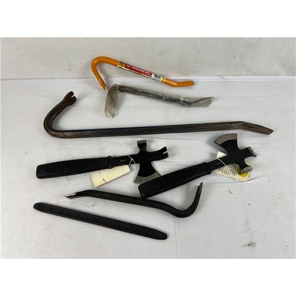 Pry bars and Tools