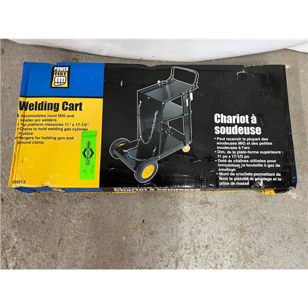Power Fist Welding Cart