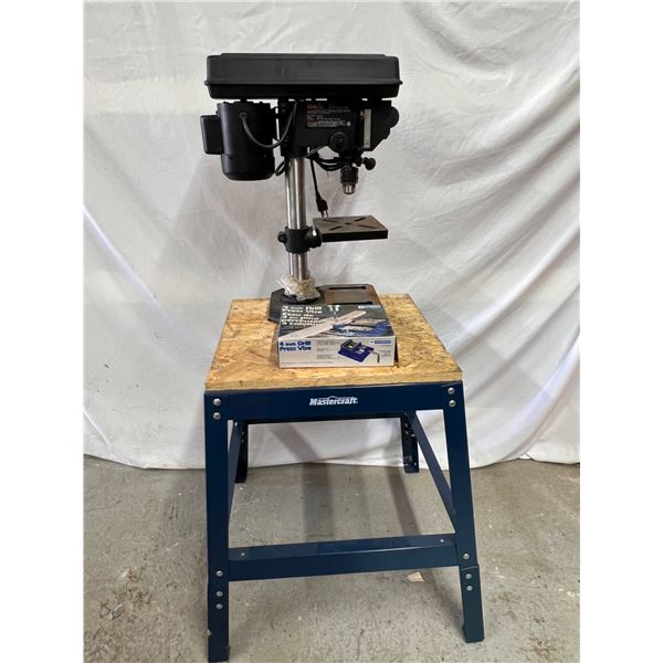 Jobmate Drill Press with Mastercraft Table and Vice