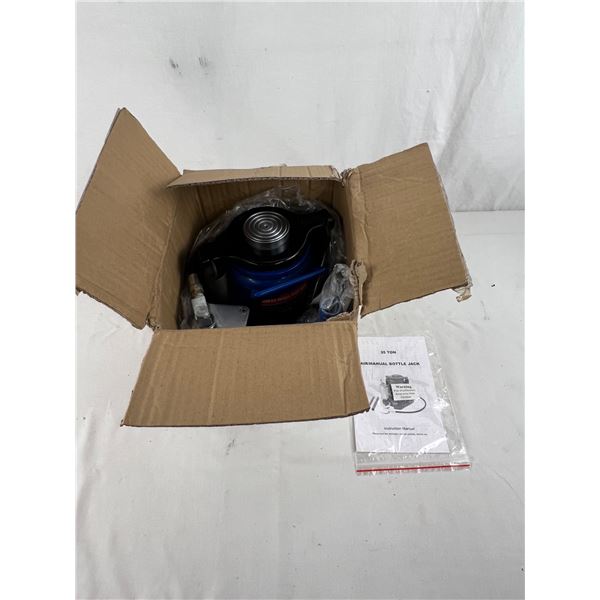 35 Ton Air/Manual Bottle Jack
