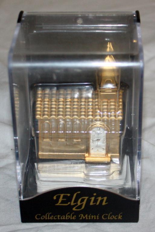 Elgin Collectible Mini Clock
