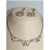 Image 1 : Kramer Rhinestone Necklace & Earring Set