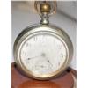 1890's Elgin Glass & Wooden Base Pocket watch