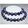 Image 2 : Cloisonne Enamel Beaded Necklace