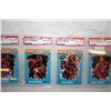Image 5 : Lot of 10 Graded Fleer Cards
