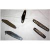 Lot of 5 Collectible Pocket Knives