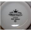 Image 4 : 28 Piece Fine China (Royal Court) Blue Fantasy