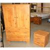 Image 1 : Bedroom Armoire and Nighstand