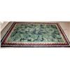 Image 1 : Leaf Design Carpet 66" x 93"