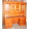 Image 2 : Lighted Office Desk and Cabinet