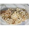 Image 1 : Bag of Misc. Costume Pearl Necklaces