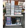Lot of Misc Bins w/ Office Supplies