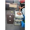 2 drawer File Cabinet & Rolling Cart