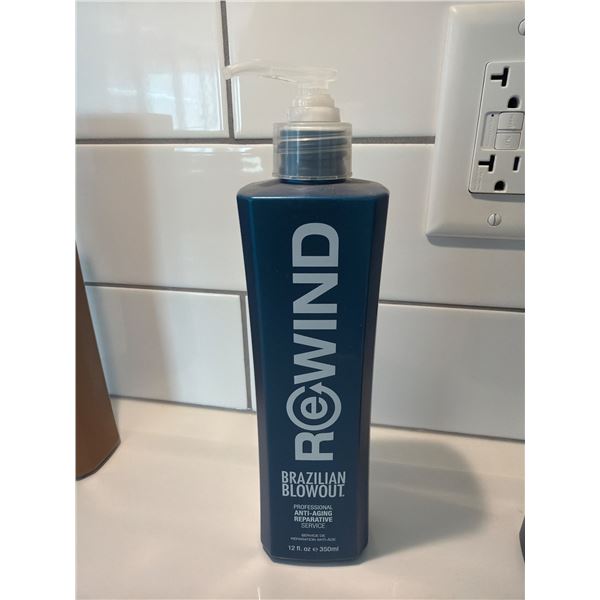 Brazilian blowout professional anti-aging reparative service rewind 350ML