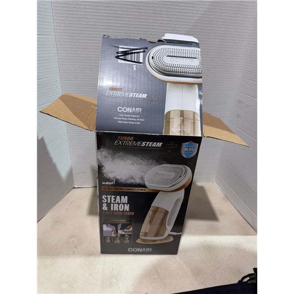 CONAIR steam and iron two and one with turbo