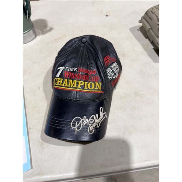 Leather cap