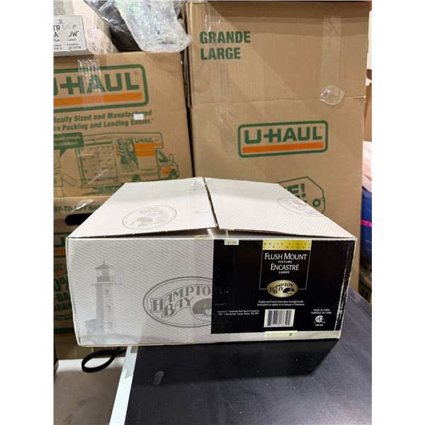 Hampton Bay flush mount light fixture