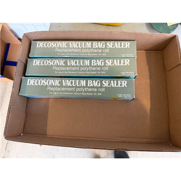 Vacuum seal bag refills