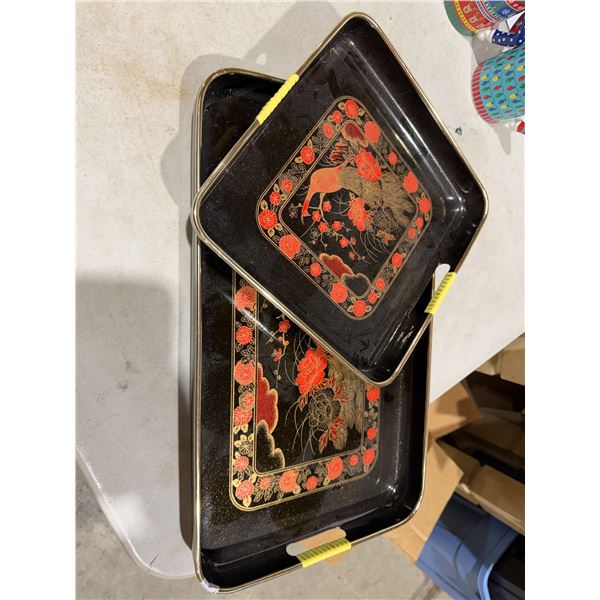 Vintage trays